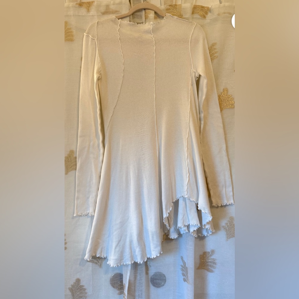 M011 // EUC We The Free Cotton Tunic / Dress • Size Small (can fit Larger)